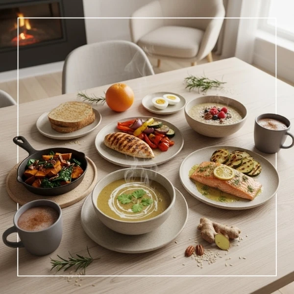 وجبات شتوية للصيام المتقطع - أغذية ووصفات شتوية لم...